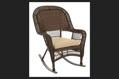 Chicago Wicker Chesapeake Rocking Chair 1 Pc. Mahogany