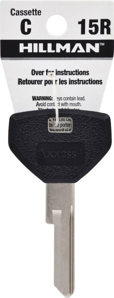 [87011] Hillman KeyKrafter Automotive Key Blank 15R Single for Chrysler