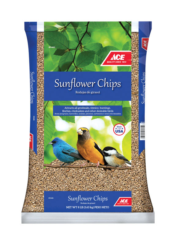 ACE SUNFLOWER CHIPS 8LB