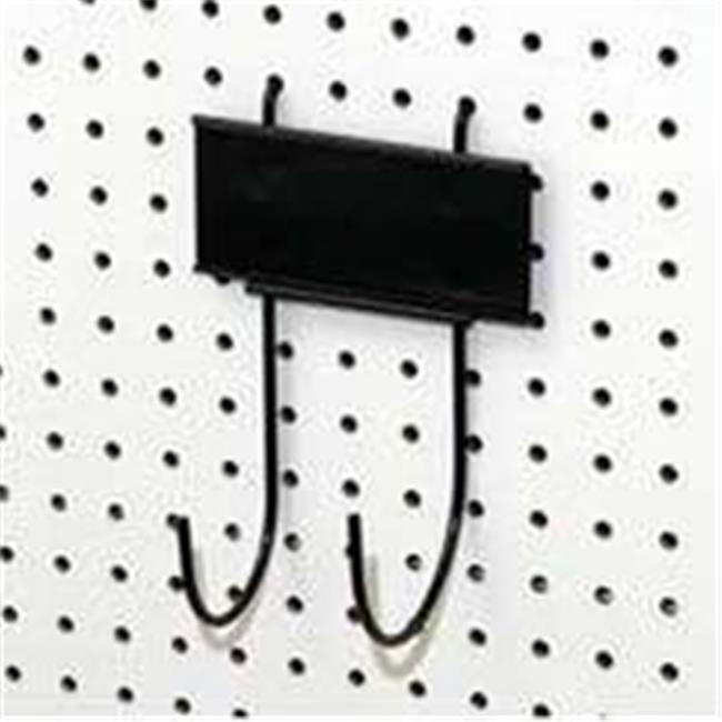 Pegboard Hanger, Black, Powder-Coated