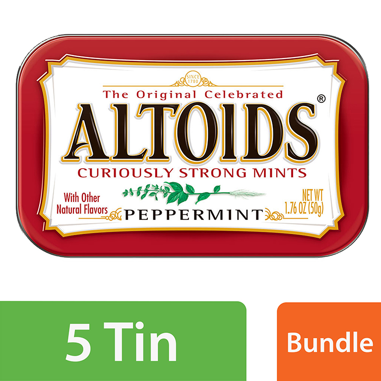 Altoids Peppermint Mint Candies Breath Mints - 1.7oz