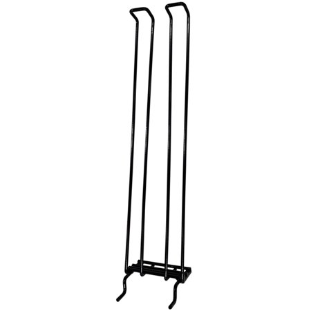 EBSCO 9034311 2 X 0.18 X 12 in. Black Water Wand Hook Metal Displayer