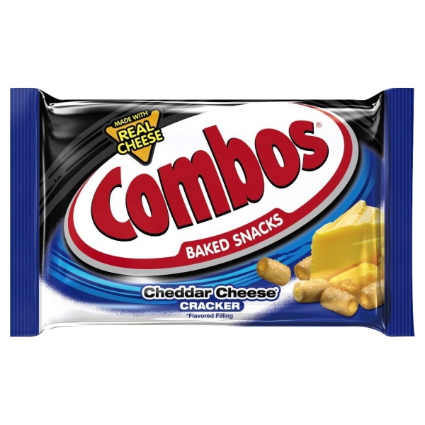 Combos Cheddar Cheese Crackers 1.7 Oz Packet