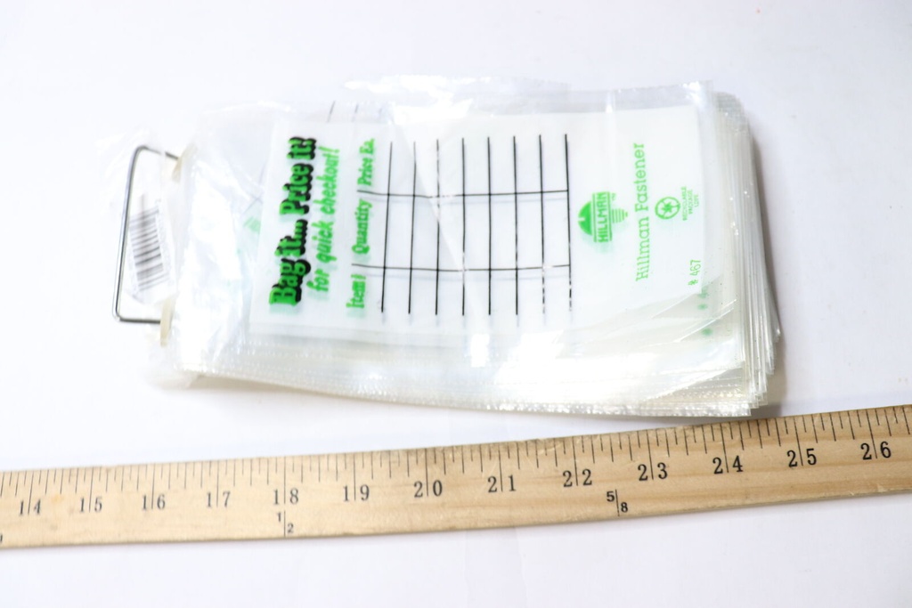Hillman Self-Service Refill Bags 4" X 8" 467