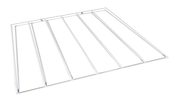 Southern Imperial Closet ROD Display Closet Rod 16 in. X 14-1/4 in. White 2