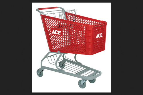 SHOPPING CART RED ACE