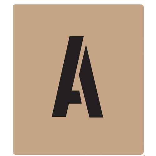 [91355] Hy-Ko Products ST-1 1 in. Letter & Number Stencil Set