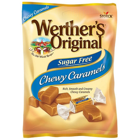 Werther's Original Sugar Free Chewy Caramels, 2.75 Oz
