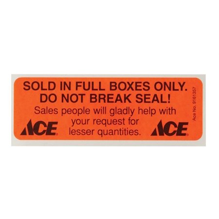 Centurion Labels Sales 3-1/2 in. X 15/16 in. 250 Box