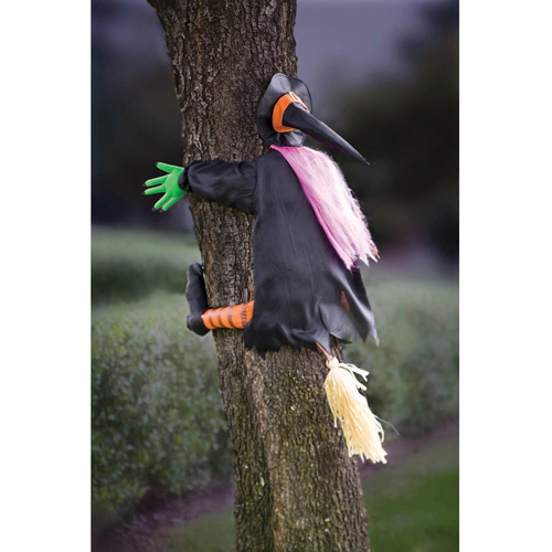 Gemmy 2 Ft. Crashing Witch Hanging Decor
