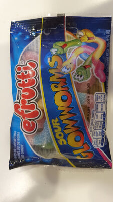 SOUR NEON WORMS 1.76 OZ