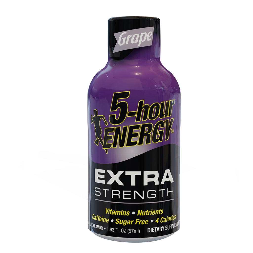 5-hour Energy Extra Strength Sugar Free Grape Energy Shot 1.93 Oz