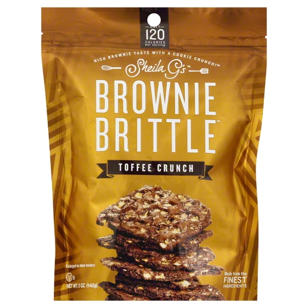 Sheila G's, Brownie Brittle®, Toffee Crunch, 5 Oz (142 G)