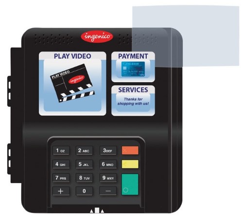 Ingenico Screen Protectors POS Credit Card Reader Protection Our Screen Protectors Work with Ingenic