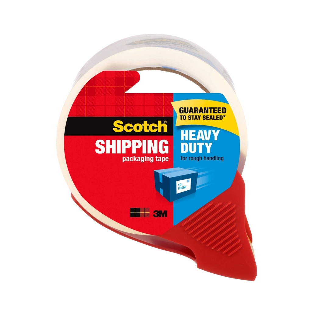 Scotch® Heavy Duty Shipping Tape Clear