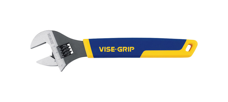 Irwin Vise-Grip 1-1/2 in. Metric and SAE Adjustable Wrench 12 in. L 1 Pc