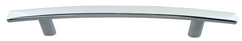 Atlas Homewares A810 Successi 5 Inch Center to Center Bar Cabinet Pull Polished Chrome Cabinet Hardware Pulls Bar