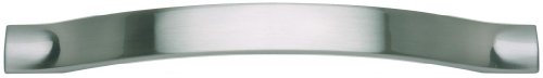 [A830BN] Atlas Homewares A830 Successi 6-5/16 Inch Center to Center Handle Cabinet Pull Brushed Nickel Cabinet Hardware Pulls Handle