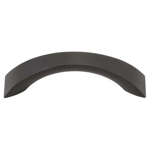 [A849BL] Atlas Homewares A849 Sleek 6-5/16 Inch Center to Center Arch Cabinet Pull Matte Black Cabinet Hardware Pulls Arch