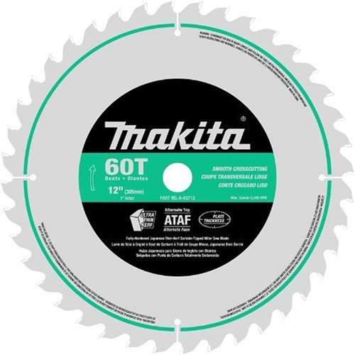 [A93675] MAKITA MITER SAW BLADE 10"X60T