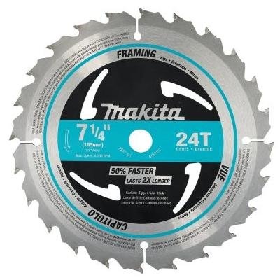 Makita | M-Force Circular Saw Blade - 7 1/4-in Dia - 24 Tooth - Aggressive 15Â° Rake Angle | Rona