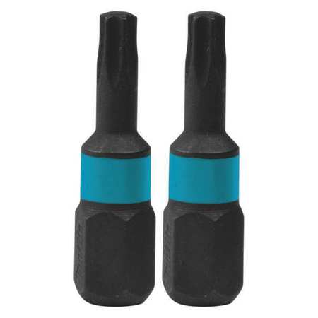 ImpactX T15 Torx 1 in. Modified S2 Steel Insert Bit (2-Pack)