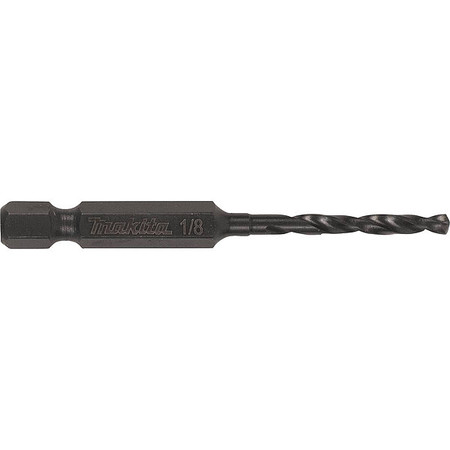 Makita 1/8 in. Hex Shank Black Oxide Drill Bit - a-97748