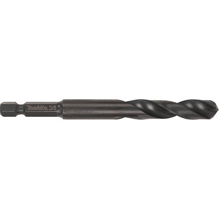 [A97835] Drill Bit, Black Oxide, 3/8", 1/4" Hex