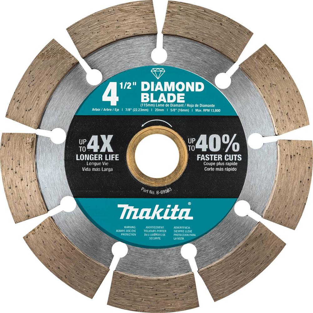 [B69593] MAKITA DIAMOND SEGMENTED 4-1/2"