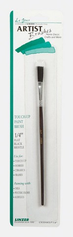 Linzer 1/4 in. W Flat Touch-up Paint Brush 
