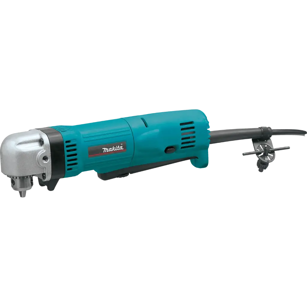 Makita 3/8" Angle Reversible Corded Drill, Blue