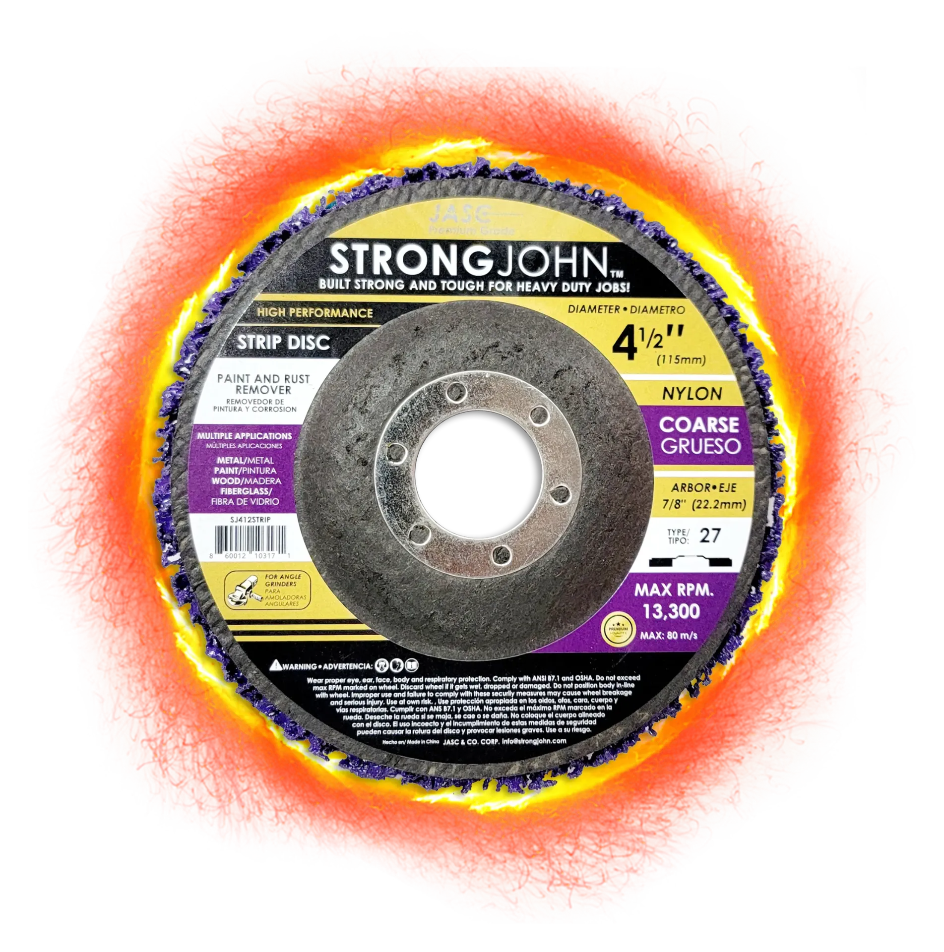 Diablo 5 in. D X 7/8 in. Aluminum Oxide Metal Grinding Disc 1 Pc