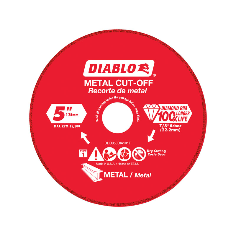 DIABLO DISCO C/METAL 5"