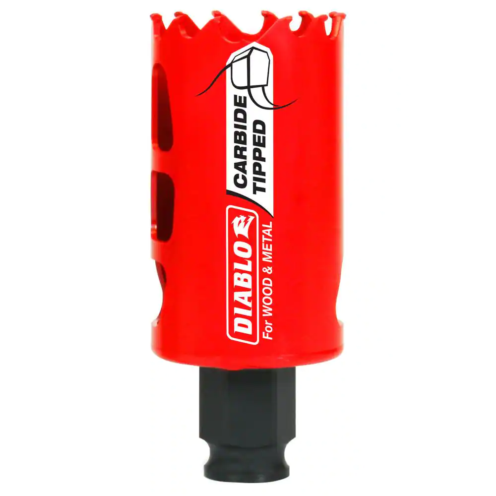 DIABLO 1-1/2" CARBIDE HOLE CUTTR