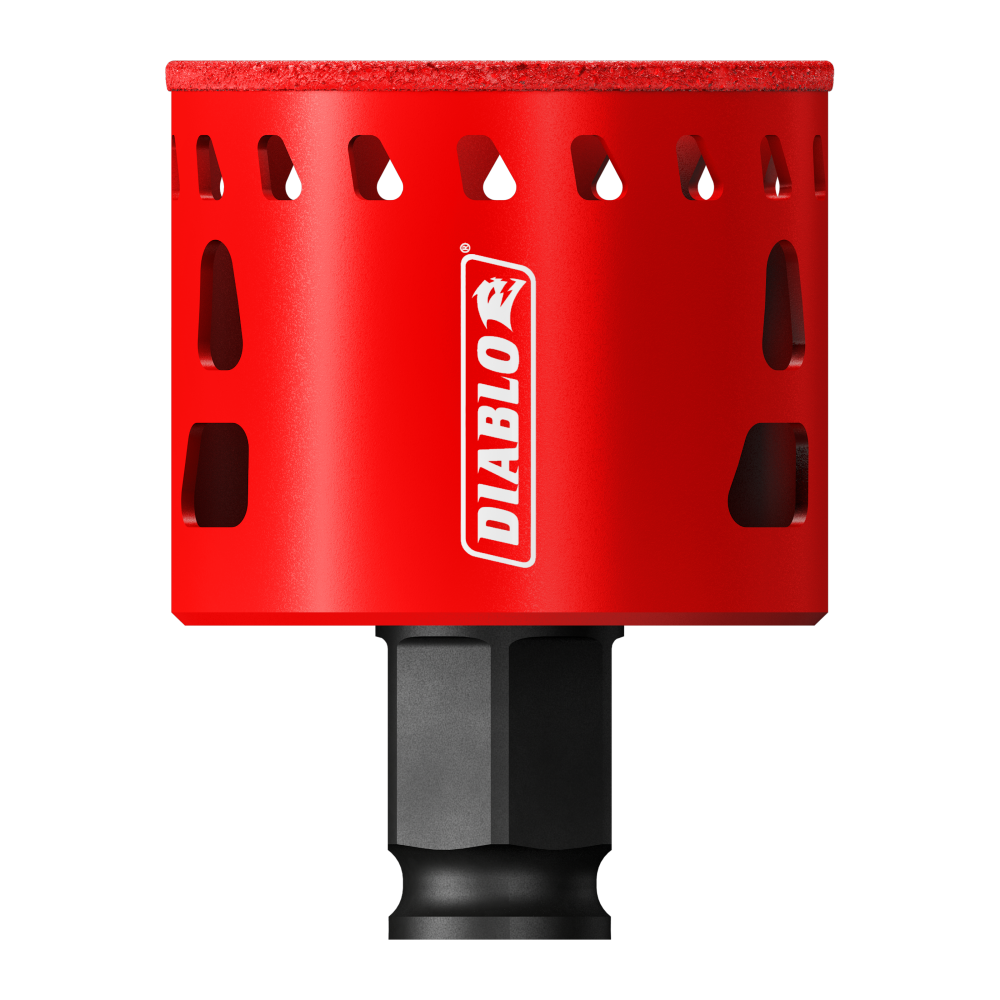 Diablo 2 in. Diamond Grit 5.52 in. L X 1/4 in. D Hole Saw