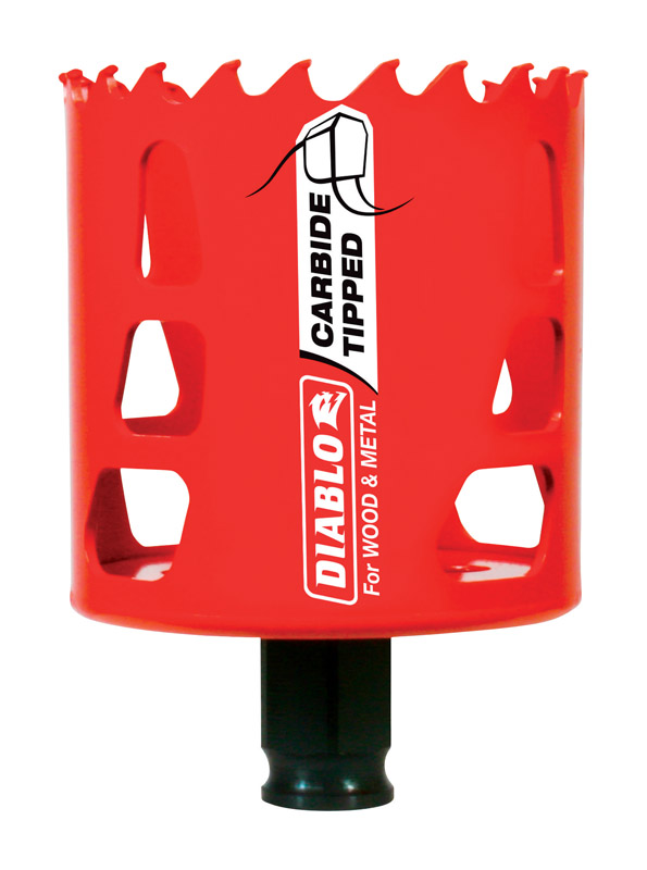 Diablo Snap-Lock Plus 2-9/16 in. Carbide Tipped 2-3/8 in. L Hole Saw