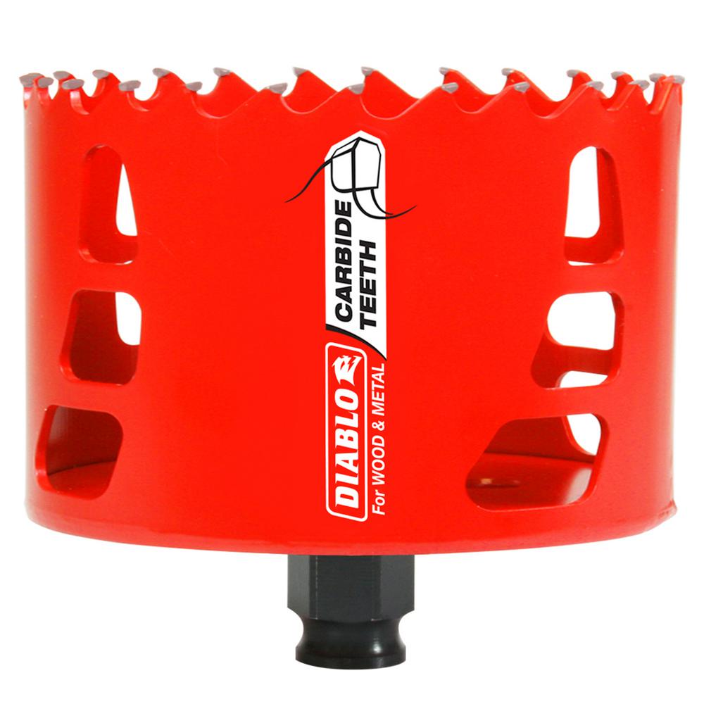 4-5/8 in. Carbide Hole Saw with 2-3/8 in. Cutting Depth