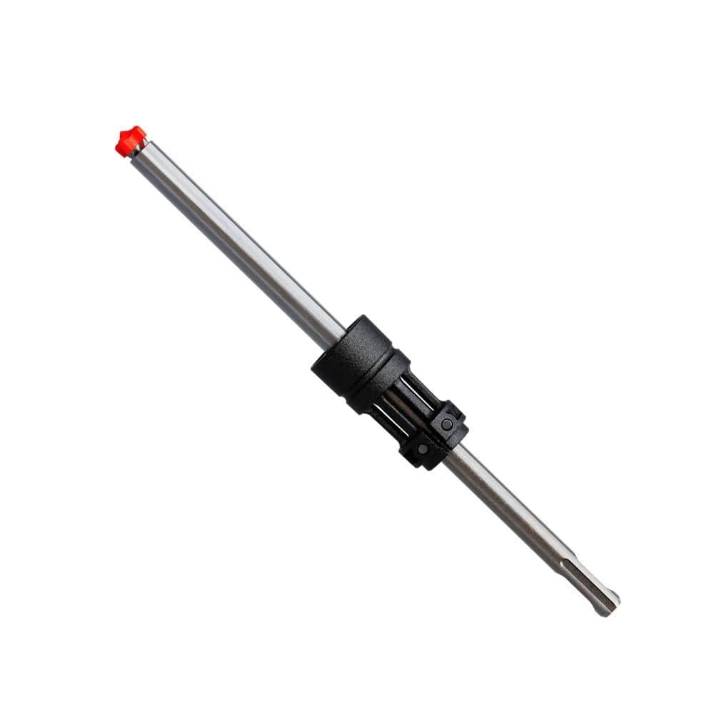 AMPED Rebar Demon 1/2 in. X 4 in. X 10 in. SDS-Plus 4-Cutter Full Carbide Head Dust Extraction Hammer Drill Bit