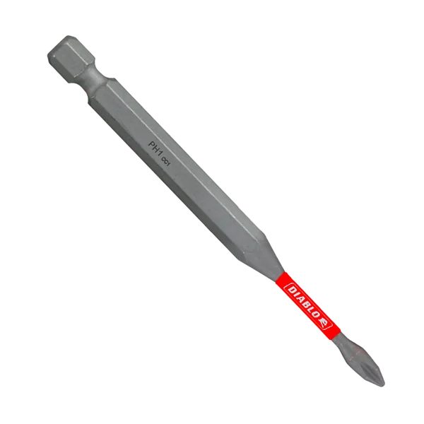 Drive Bit,PH1,3-1/2 in L,PK1