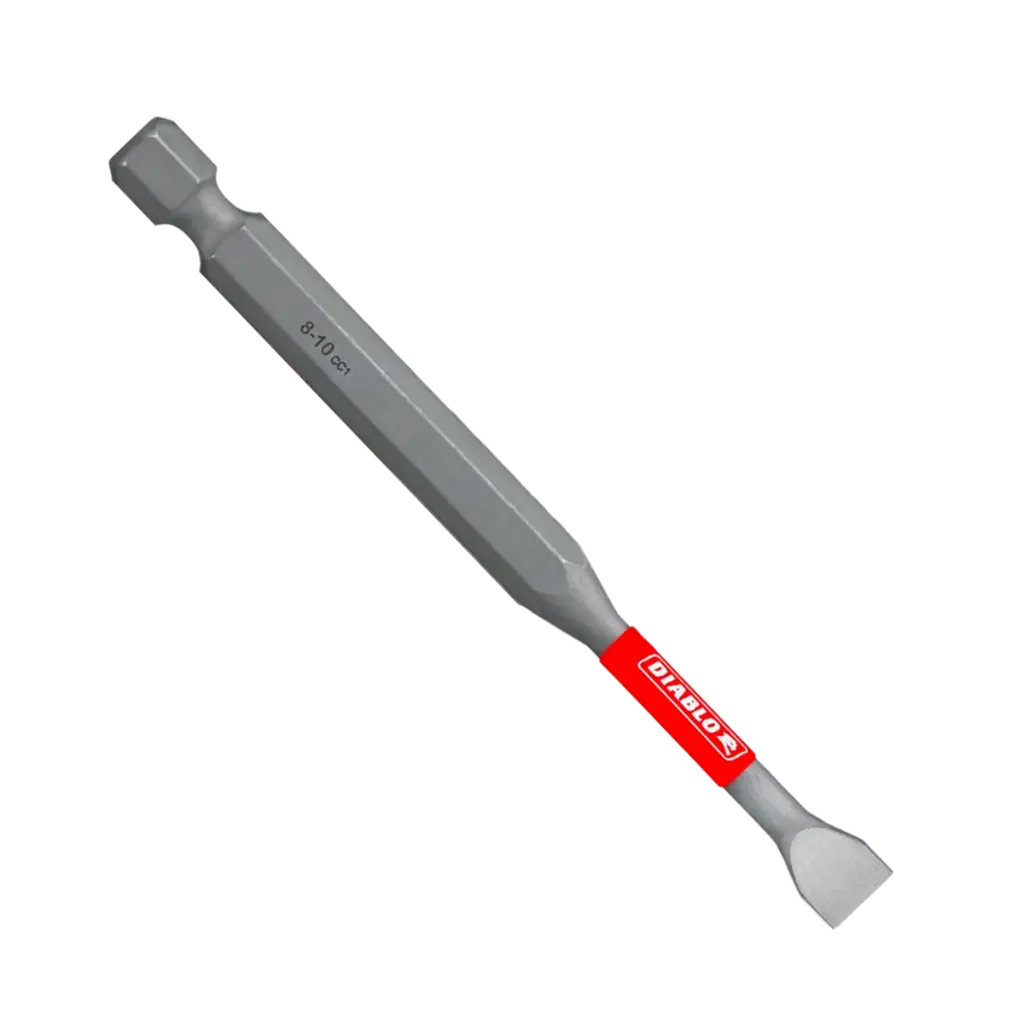 Slotted Drive Bits,3-1/2 in L