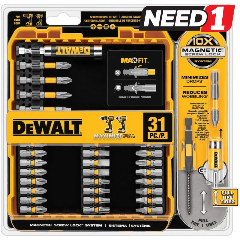 DEWALT PUNTAS MAXFIT 31PCS
