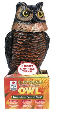 Easy Gardener Garden Defense Electronic Owl