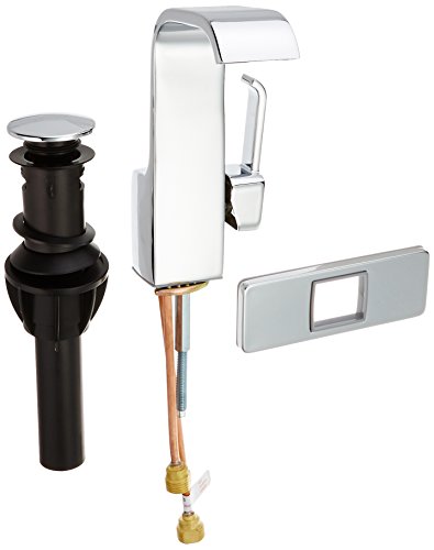 Pfister Skye Single Hole 1-Handle High Arc Waterfall-Flow Bathroom Faucet in Chrome with Lever Handle