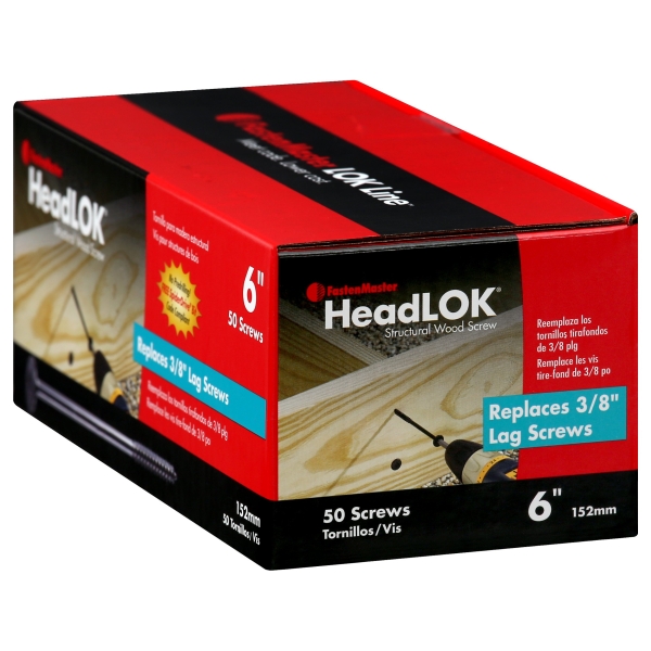 CORTEX FLAT FASTENERS 6""