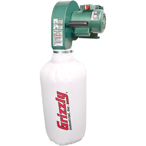 Grizzly Industrial 1 HP Wall Hanging Dust Collector G0710