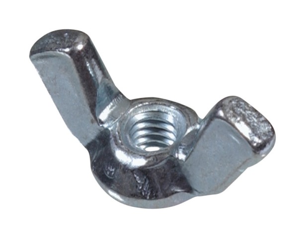 Hillman 180246 10-32 in. Zinc Plated Cold Forged Wing Nut Box of 100