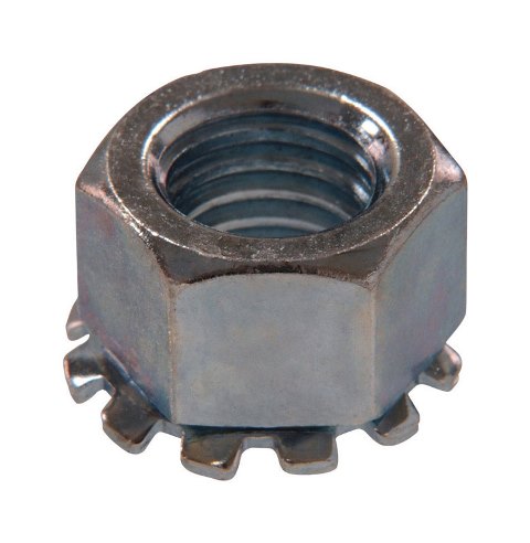 [H180270] HILLMAN 8/32 in. Zinc-Plated Steel SAE Keps Lock Nut 1 Pk