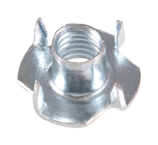 HILLMAN 10 in. Zinc-Plated Steel SAE Tee Nut 1 Pk