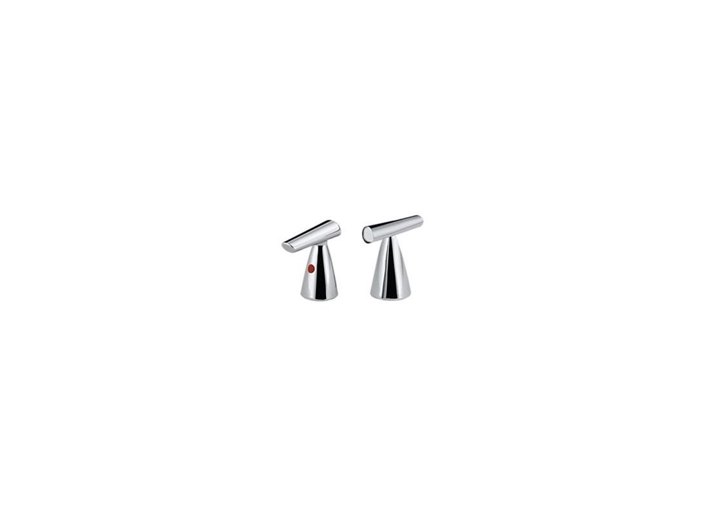 Delta H219 Two Metal Lever Handle Kit from the Rizu Collection Chrome Accessory Part