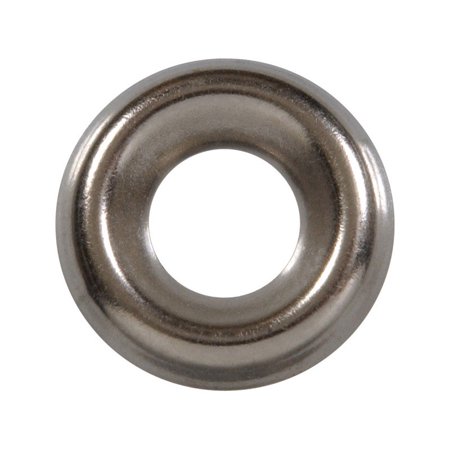 HILLMAN Nickel-Plated Steel .164 in. Countersunk Finish Washer 100 Pk